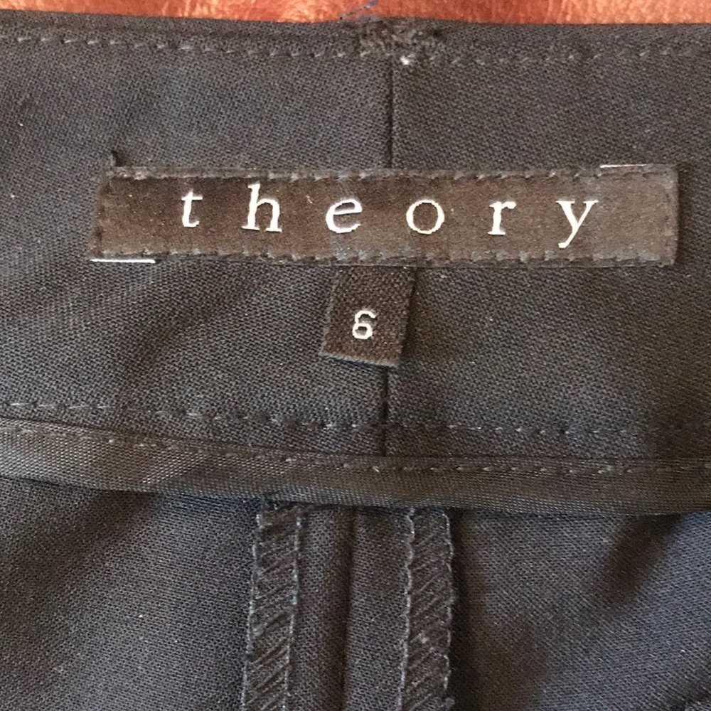 Theory Lightweight Wool Slacks - Picture 4 of 5